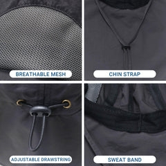 Inner sweatband for moisture control on outdoor hat