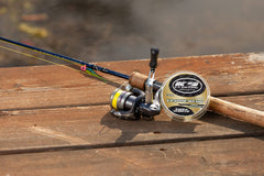 K-9 Crappie Braid shows abrasion resistance against structure and rough bottoms.