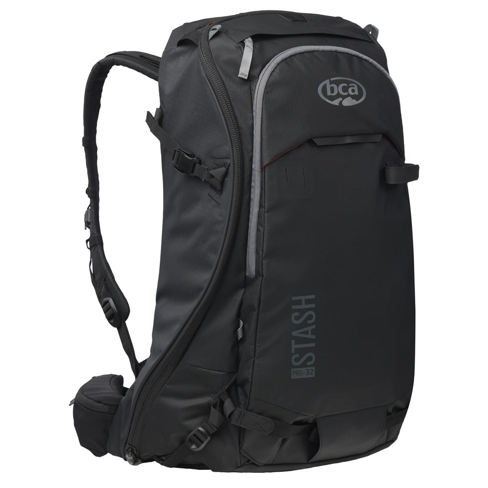 K2 BCA Classic black backpack front view with 30L capacity for daily use