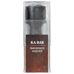 Plastic clamp securing fishing line on KA-BAR Kaster