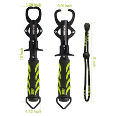 Close-up of 0.91 inch jaw opening on Kaba lip gripper