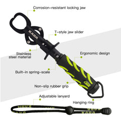 360-degree rotatable grip mechanism of the Kaba lip gripper