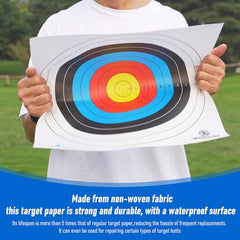 KAINOKAI 80cm target paper for outdoor and indoor practice.