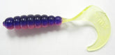 Kalin 2TG10-819 Triple Threat Grub, Popsicle color, ideal for versatile freshwater fishing.