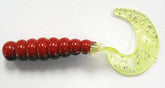 Kalins 2TG10-884 Triple Threat grub in action for crappie fishing