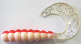 Kalin's 2TG50-842 triple threat grub red head displays lifelike motion to attract bites.