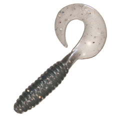 Kalin's Lunker Grub Smoke Hologram 5-inch lure for ultra-slow retrieves