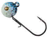 Kalin's Pendu Jigs 1/4 oz Blue front view with pendulum action for enticing gamefish