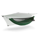 KAMMOK Mantis body in pine green provides all-season shelter for outdoor comfort.