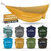 KAMMOK Roo Double Hammock buttery-soft fabric for all-day comfort.