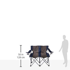 Kamp-Rite double-seat outdoor chair perfect for tailgating and events.