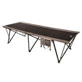 Kamp-Rite Oversized Kwik-Cot during quick campsite setup for instant rest.
