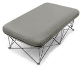 KAMPKEEPER camping cot air-m mattress in tent for cozy outdoor sleep.