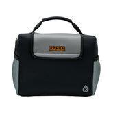 Kanga Brew Box Midnight front view, compact cooler ready for on-the-go lunches.