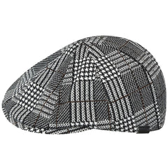 Kangol Pattern Flexfit Cap on the side, ideal for casual urban outfits.