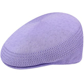 Front view of Kangol Tropic 504 Ventair Ivy Cap in Digital Lavender