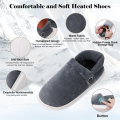 Kannino slippers touch panel shows three temperature settings for customizable comfort.