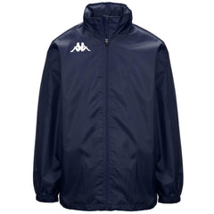 Kappa Wister XXL rain jacket front view, regular fit for activewear.