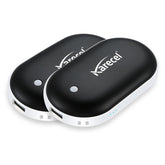 Karecel rechargeable hand warmers front view offering portable warmth for outdoor activities.