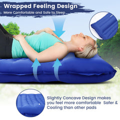 KASIMO foot pump inflates quickly for easy setup