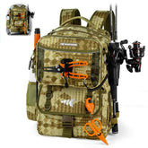 KastKing BaitSpace 50L backpack main compartment for organized tackle storage on rugged trips.