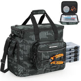 KastKing BaitSpace bag outer-durability highlights water-resistant fabric for rugged lakeside trips.