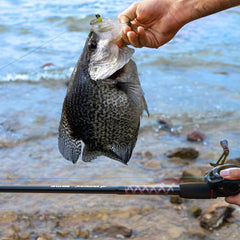 KastKing Brutus braid-ready guides closeup demonstrates line stiffness handling braided lines
