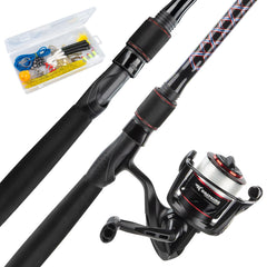 KastKing Brutus spinning reel assembly shows ready-to-fish setup for quick start