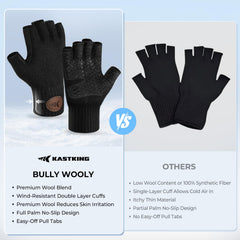 KastKing Bully Wooly knit texture offers flexible, comfortable wear.