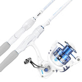 KastKing Centron Lite 7ft ML assembled rod and reel ready for casting