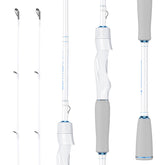 KastKing Centron Lite twin-tip rod assembly showing quick tip interchange capability.