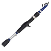 KastKing Compass collapsed to 17 inches for easy travel and storage.