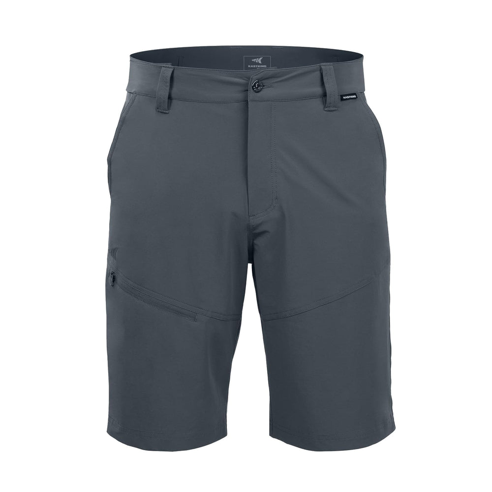 KastKing CoolCaster shorts front view showing length and fit for fishing days