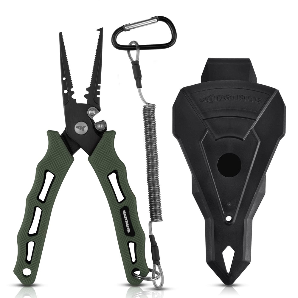 KastKing Cutthroat 7-inch pliers main view showing rugged saltwater-ready body