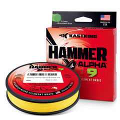 KastKing Hammer Alpha 9 9-carrier braid for heavy tackle fishing