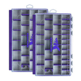 KastKing HyperSeal Royale Edition 3600 tackle box with clear lid and adjustable dividers
