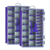 KastKing HyperSeal Royale Edition tackle box 3600 open with clear lid