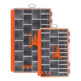 KastKing HyperSeal waterproof tackle box front view showing 3600 and 3700 sizes