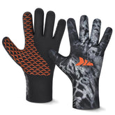 KastKing IceRiver gloves waterproof closeup highlighting durable seam construction for dry hands