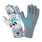 KastKing IceRiver waterproof gloves protect hands during cold fishing sessions