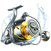 KastKing Kapstan Elite 8000 reel close-up showing rugged construction for offshore fishing