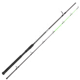 KastKing Kong 7'6" casting rod assembly shows travel-ready two-piece setup for big-game fishing.
