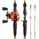 KastKing Lethal Blaze twin-tip rod graphite blank close-up highlighting crisp bite detection