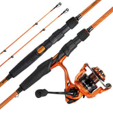 KastKing Lethal Blaze twin-tip rod and reel setup for versatile freshwater angling on lakes and rivers.