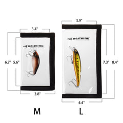 Large PVC window view of KastKing Madbite Lure Wrap
