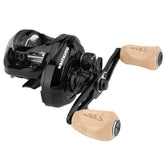 KastKing Megatron 200 left-handed baitcasting reel with high-capacity spool
