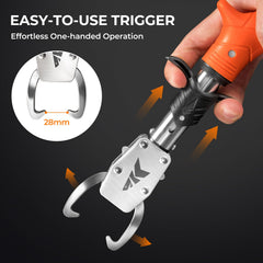 2-finger trigger mechanism for one-handed operation