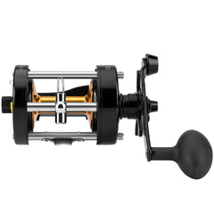 KastKing Rover60 round-reel-drag-system shows up to 20 lb smooth drag for controlled fights.