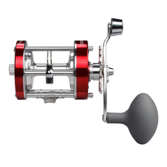 KastKing Rover70 left-handed reel side profile highlights durable construction and ergonomic grip.
