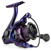 Front view of KastKing Royale Legend Pro Spinning Reel 3000 Twilight